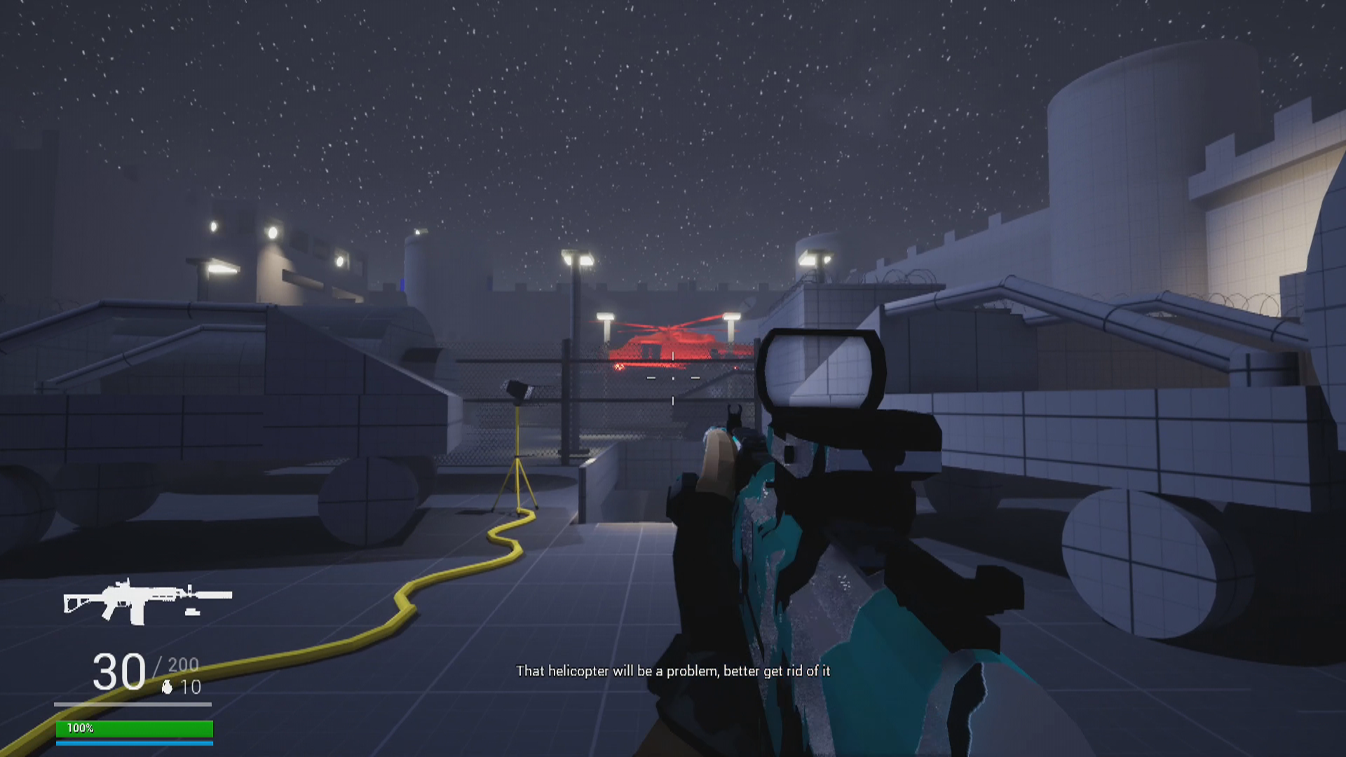<b>Beat 8:</b> Helipad