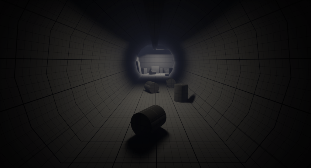 tunnels with obstacles 1