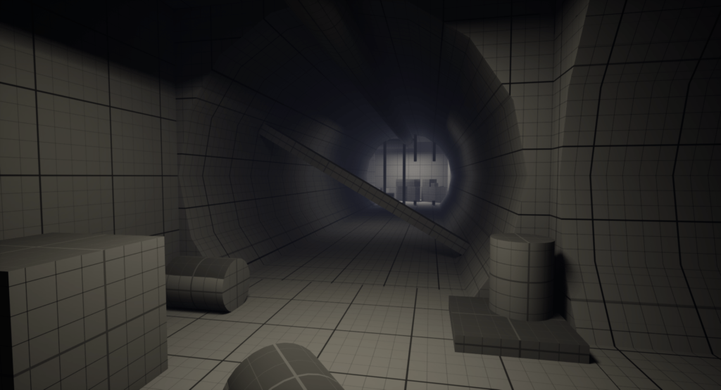 tunnels with obstacles 2